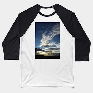 Sunset, North Norfolk Baseball T-Shirt